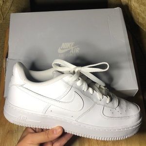 White Air Force 1s